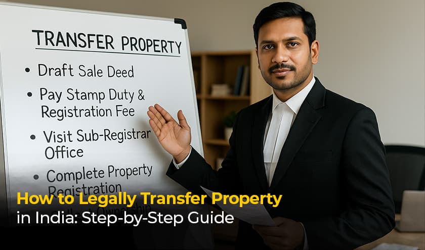 How to Legally Transfer Property in India: Step-by-Step Guide