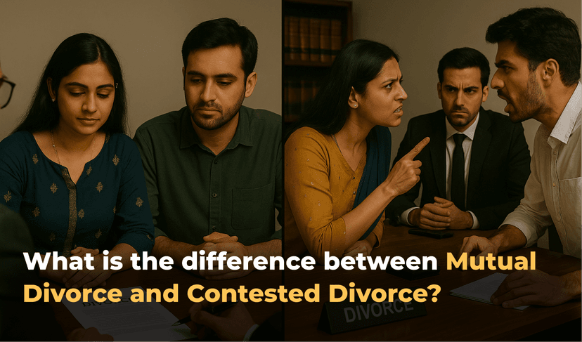 What Is the Difference Between Mutual Divorce and Contested Divorce?